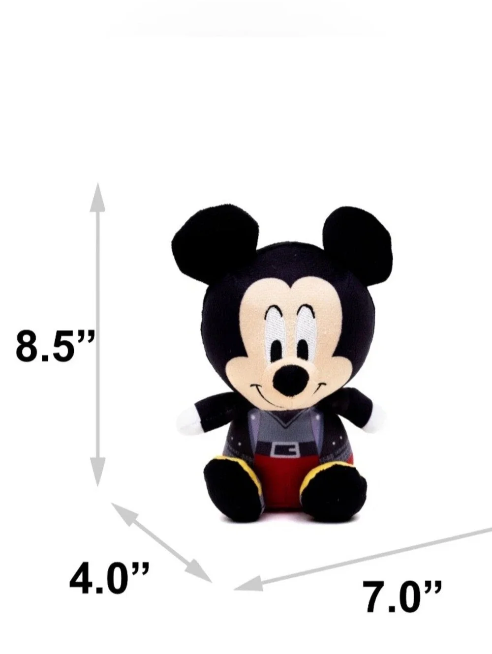 Kingdom Hearts King Mickey Squeak Plush
